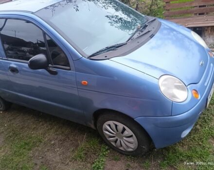 Синий Дэу Матиз, объемом двигателя 8 л и пробегом 82 тыс. км за 3200 $, фото 2 на Automoto.ua