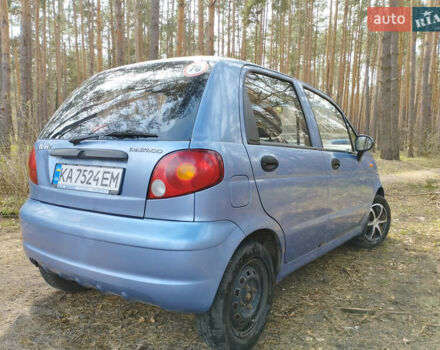 Синій Деу Матіз, об'ємом двигуна 0.8 л та пробігом 130 тис. км за 2400 $, фото 3 на Automoto.ua