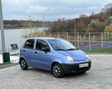 Синій Деу Матіз, об'ємом двигуна 0.8 л та пробігом 129 тис. км за 2450 $, фото 1 на Automoto.ua