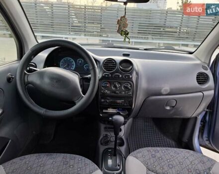 Синий Дэу Матиз, объемом двигателя 0.8 л и пробегом 124 тыс. км за 2000 $, фото 14 на Automoto.ua