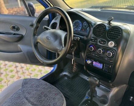 Синій Деу Матіз, об'ємом двигуна 0.8 л та пробігом 127 тис. км за 3777 $, фото 13 на Automoto.ua