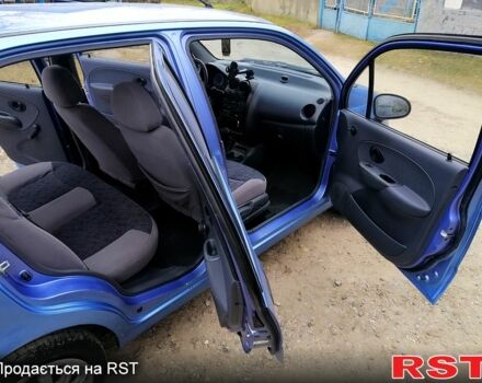 Синий Дэу Матиз, объемом двигателя 8 л и пробегом 73 тыс. км за 2880 $, фото 7 на Automoto.ua