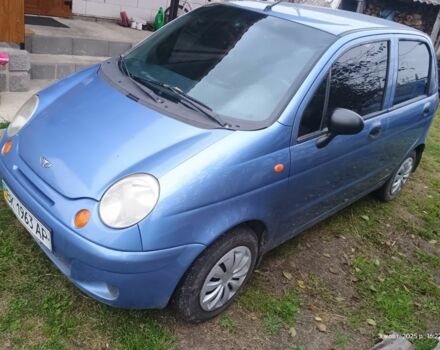 Синий Дэу Матиз, объемом двигателя 8 л и пробегом 82 тыс. км за 3200 $, фото 5 на Automoto.ua