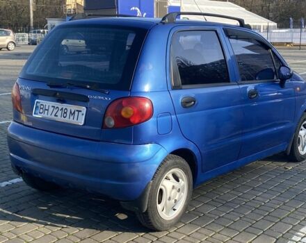 Синий Дэу Матиз, объемом двигателя 0.8 л и пробегом 125 тыс. км за 2999 $, фото 2 на Automoto.ua
