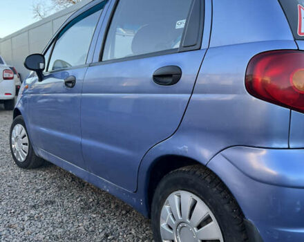 Синий Дэу Матиз, объемом двигателя 0.8 л и пробегом 100 тыс. км за 2600 $, фото 4 на Automoto.ua
