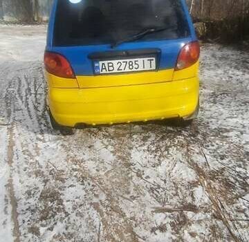 Синій Деу Матіз, об'ємом двигуна 1 л та пробігом 116 тис. км за 2400 $, фото 1 на Automoto.ua