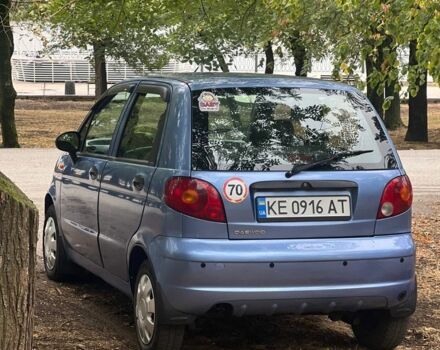 Синий Дэу Матиз, объемом двигателя 0.8 л и пробегом 145 тыс. км за 3000 $, фото 4 на Automoto.ua