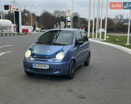 Синий Дэу Матиз, объемом двигателя 0.8 л и пробегом 150 тыс. км за 2700 $, фото 1 на Automoto.ua