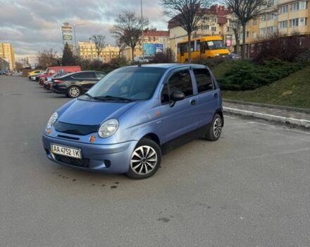 Синій Деу Матіз, об'ємом двигуна 0.8 л та пробігом 124 тис. км за 2200 $, фото 2 на Automoto.ua