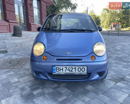 Синий Дэу Матиз, объемом двигателя 0.8 л и пробегом 122 тыс. км за 2650 $, фото 7 на Automoto.ua