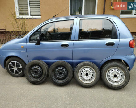 Синій Деу Матіз, об'ємом двигуна 0.8 л та пробігом 130 тис. км за 2400 $, фото 14 на Automoto.ua