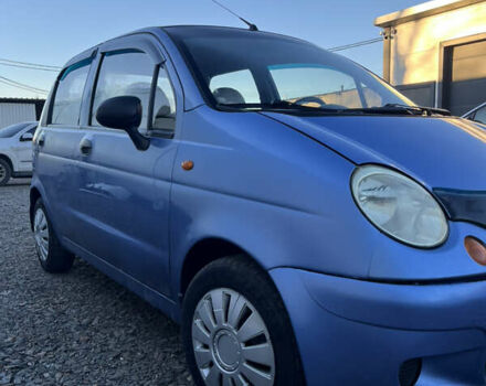 Синий Дэу Матиз, объемом двигателя 0.8 л и пробегом 100 тыс. км за 2600 $, фото 1 на Automoto.ua