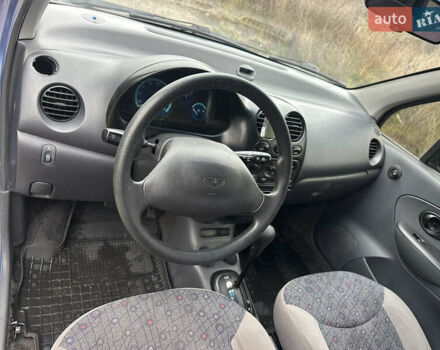 Синий Дэу Матиз, объемом двигателя 0.8 л и пробегом 85 тыс. км за 2200 $, фото 7 на Automoto.ua