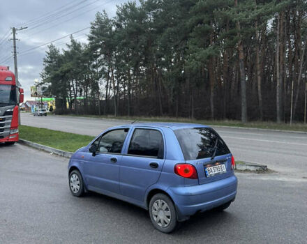 Синий Дэу Матиз, объемом двигателя 0.8 л и пробегом 103 тыс. км за 2900 $, фото 2 на Automoto.ua