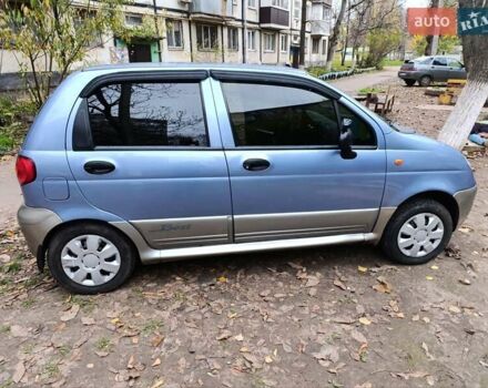 Синий Дэу Матиз, объемом двигателя 1 л и пробегом 115 тыс. км за 2600 $, фото 1 на Automoto.ua