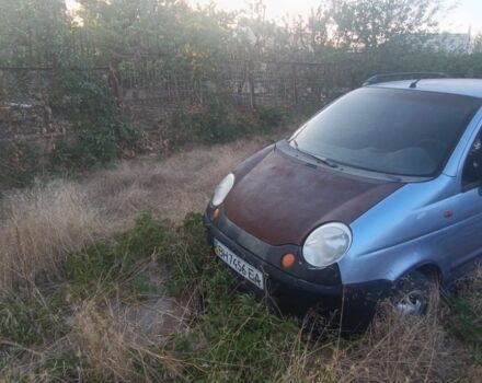 Синий Дэу Матиз, объемом двигателя 0.8 л и пробегом 80 тыс. км за 700 $, фото 1 на Automoto.ua