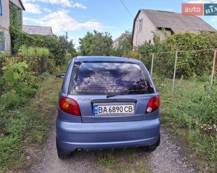 Синий Дэу Матиз, объемом двигателя 0.8 л и пробегом 79 тыс. км за 3000 $, фото 3 на Automoto.ua