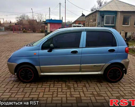 Синий Дэу Матиз, объемом двигателя 1 л и пробегом 44 тыс. км за 3400 $, фото 7 на Automoto.ua