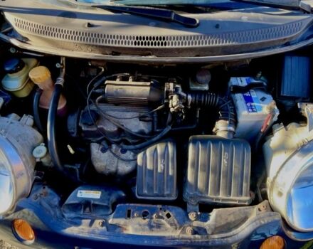 Синий Дэу Матиз, объемом двигателя 0.8 л и пробегом 198 тыс. км за 3300 $, фото 10 на Automoto.ua