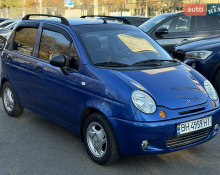 Синий Дэу Матиз, объемом двигателя 0.8 л и пробегом 126 тыс. км за 2900 $, фото 2 на Automoto.ua