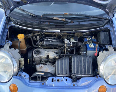 Синий Дэу Матиз, объемом двигателя 0.8 л и пробегом 165 тыс. км за 2000 $, фото 12 на Automoto.ua