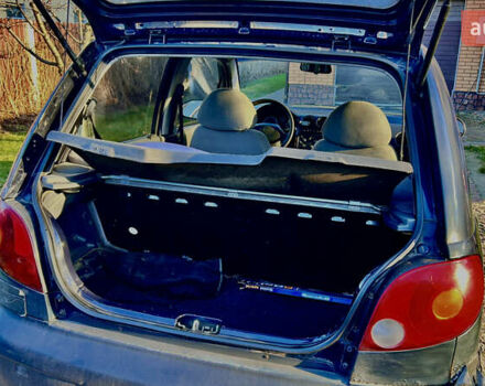 Синий Дэу Матиз, объемом двигателя 0.8 л и пробегом 198 тыс. км за 2700 $, фото 9 на Automoto.ua