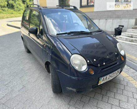 Синий Дэу Матиз, объемом двигателя 0.8 л и пробегом 200 тыс. км за 890 $, фото 4 на Automoto.ua
