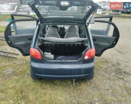 Синий Дэу Матиз, объемом двигателя 0.8 л и пробегом 84 тыс. км за 1750 $, фото 5 на Automoto.ua