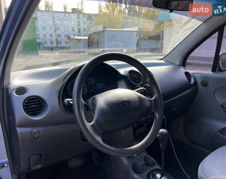 Дэу Матиз 2008 в Марганце на Automoto.ua Синий Дэу Матиз, объемом двигателя 0.8 л и пробегом 200 тыс. км за 2800 $, фото 6 на Automoto.ua
