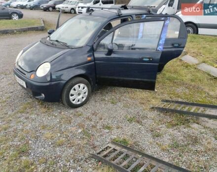 Синий Дэу Матиз, объемом двигателя 0.8 л и пробегом 84 тыс. км за 1750 $, фото 9 на Automoto.ua