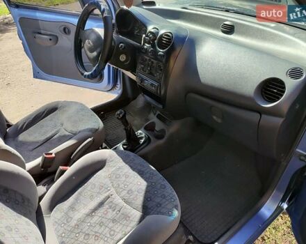 Синий Дэу Матиз, объемом двигателя 0.8 л и пробегом 64 тыс. км за 2700 $, фото 10 на Automoto.ua