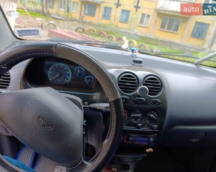 Синий Дэу Матиз, объемом двигателя 1 л и пробегом 115 тыс. км за 2600 $, фото 7 на Automoto.ua