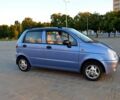 Синий Дэу Матиз, объемом двигателя 0.8 л и пробегом 105 тыс. км за 3600 $, фото 2 на Automoto.ua