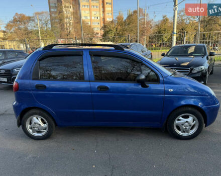 Синий Дэу Матиз, объемом двигателя 0.8 л и пробегом 126 тыс. км за 2900 $, фото 6 на Automoto.ua