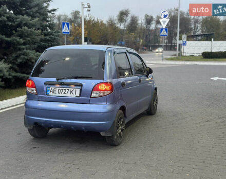 Синий Дэу Матиз, объемом двигателя 0.8 л и пробегом 150 тыс. км за 2700 $, фото 4 на Automoto.ua