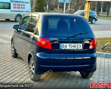 Синий Дэу Матиз, объемом двигателя 0.8 л и пробегом 100 тыс. км за 2599 $, фото 3 на Automoto.ua