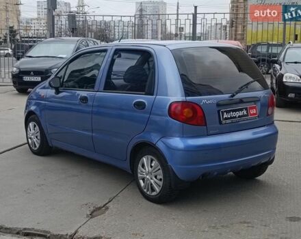 Синий Дэу Матиз, объемом двигателя 0.8 л и пробегом 109 тыс. км за 2990 $, фото 2 на Automoto.ua