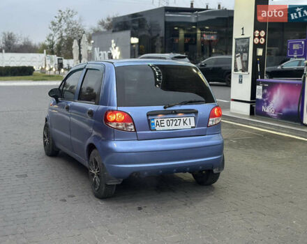 Синий Дэу Матиз, объемом двигателя 0.8 л и пробегом 150 тыс. км за 2700 $, фото 5 на Automoto.ua