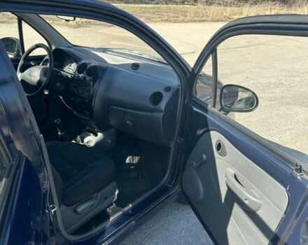 Синий Дэу Матиз, объемом двигателя 0.8 л и пробегом 150 тыс. км за 2800 $, фото 3 на Automoto.ua