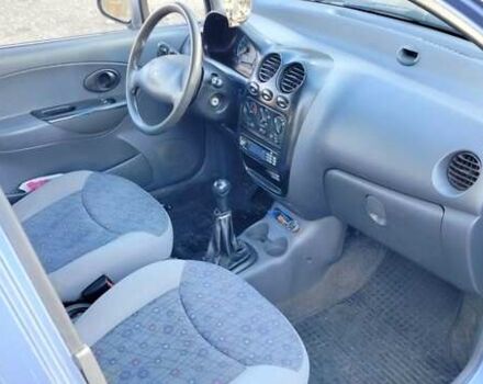 Синий Дэу Матиз, объемом двигателя 0.8 л и пробегом 136 тыс. км за 2000 $, фото 19 на Automoto.ua