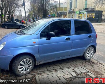 Синий Дэу Матиз, объемом двигателя 1 л и пробегом 1650 тыс. км за 2500 $, фото 2 на Automoto.ua