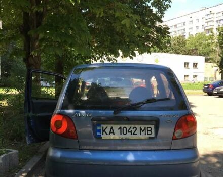 Синий Дэу Матиз, объемом двигателя 0.8 л и пробегом 154 тыс. км за 3600 $, фото 1 на Automoto.ua