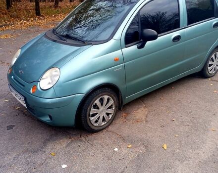 Синий Дэу Матиз, объемом двигателя 0.8 л и пробегом 92 тыс. км за 3300 $, фото 8 на Automoto.ua