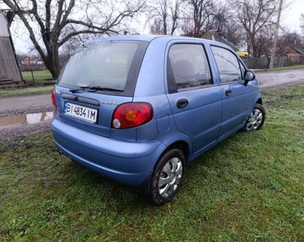 Синий Дэу Матиз, объемом двигателя 0.8 л и пробегом 100 тыс. км за 2100 $, фото 6 на Automoto.ua