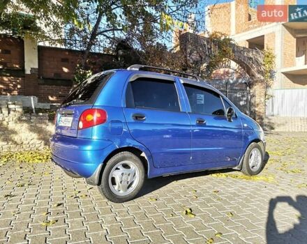Дэу Матиз 2008 в Одессе на Automoto.ua Синий Дэу Матиз, объемом двигателя 0.8 л и пробегом 127 тыс. км за 2500 $, фото 3 на Automoto.ua