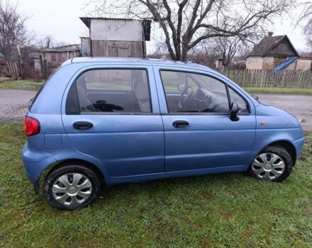 Синий Дэу Матиз, объемом двигателя 0.8 л и пробегом 100 тыс. км за 2100 $, фото 7 на Automoto.ua