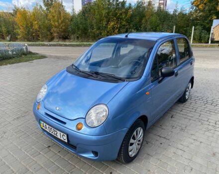Синий Дэу Матиз, объемом двигателя 0.8 л и пробегом 79 тыс. км за 3200 $, фото 1 на Automoto.ua