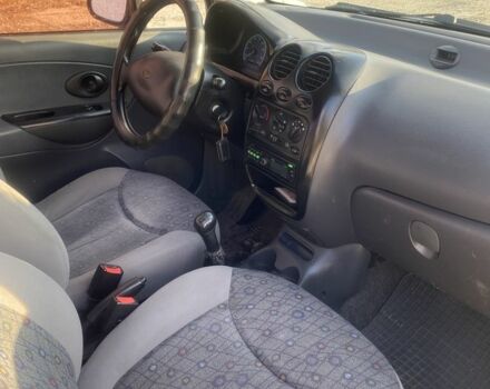 Синий Дэу Матиз, объемом двигателя 0.8 л и пробегом 537 тыс. км за 1500 $, фото 4 на Automoto.ua