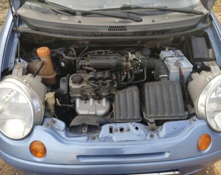 Синий Дэу Матиз, объемом двигателя 0.8 л и пробегом 123 тыс. км за 2500 $, фото 6 на Automoto.ua