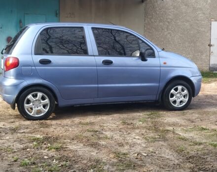 Синий Дэу Матиз, объемом двигателя 0.8 л и пробегом 123 тыс. км за 2500 $, фото 1 на Automoto.ua